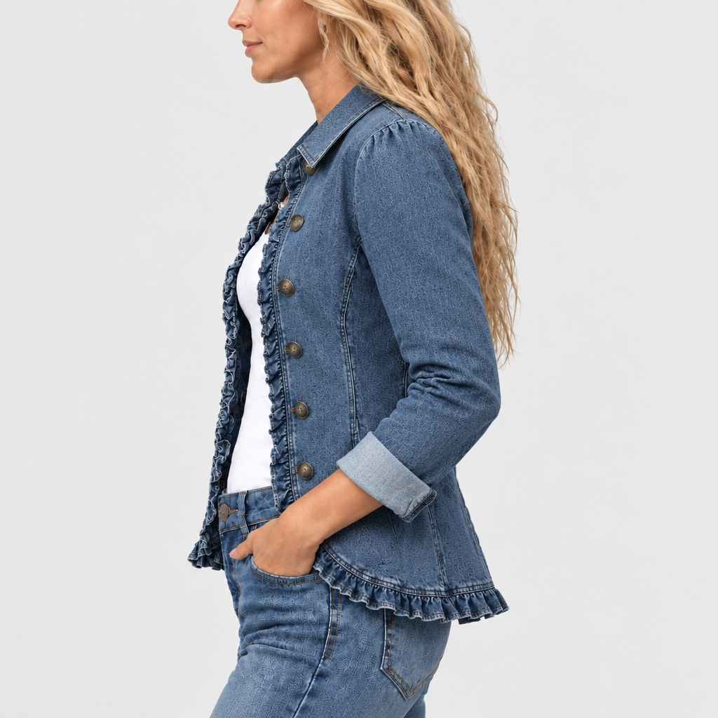 Ruffelle™ - Stylish Ruffled Jacket