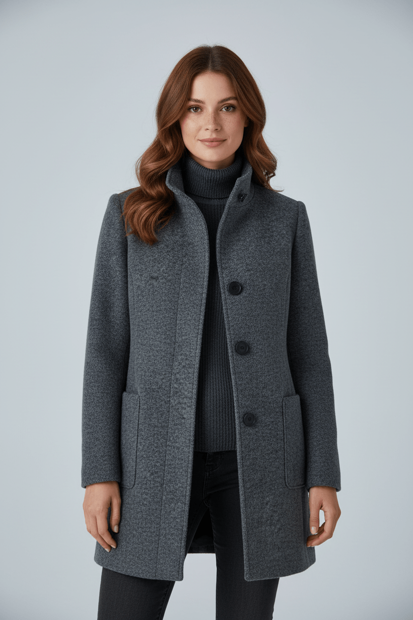 Charlot | Wool-Blend Tailored Overcoat