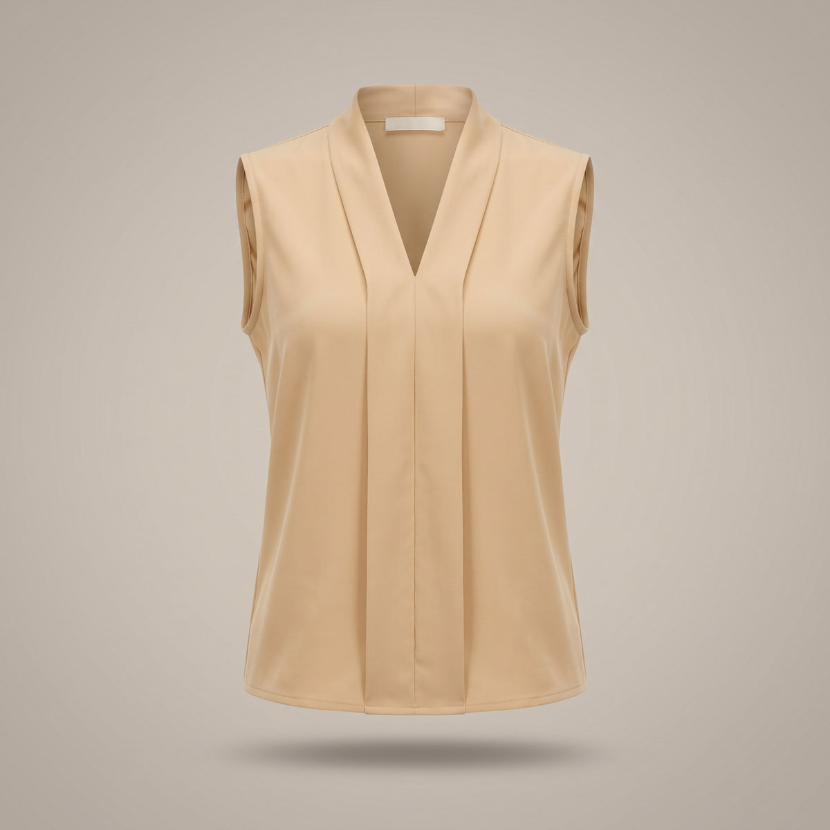 Rome | Sleeveless V-Neck Blouse