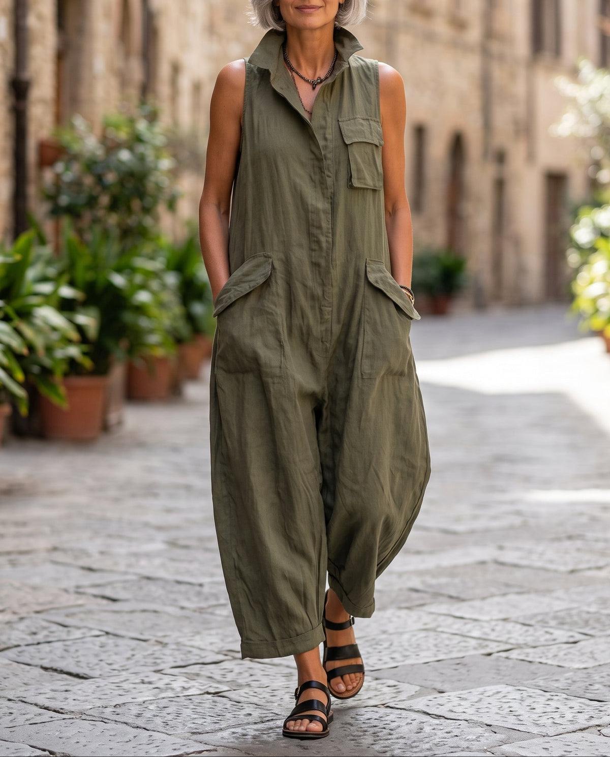 Ryker | Sleeveless, Lightweight Jumpsuit