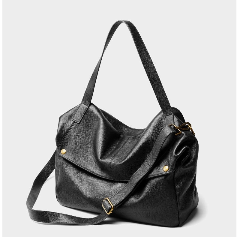 Burley™ Retro Leather Tote Bag - Vintage Everyday Carry Style