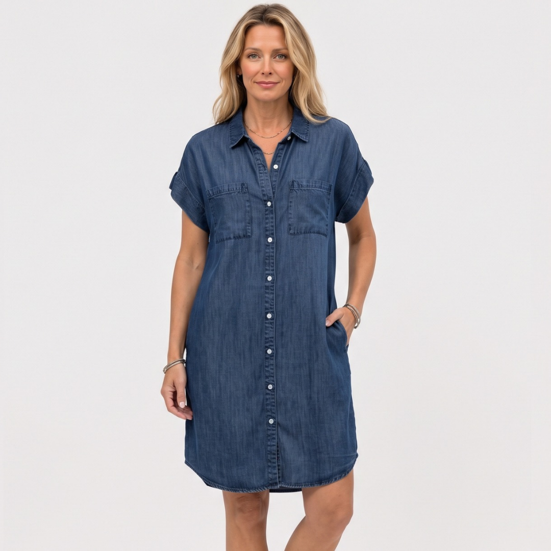Malou - Denim Jurk