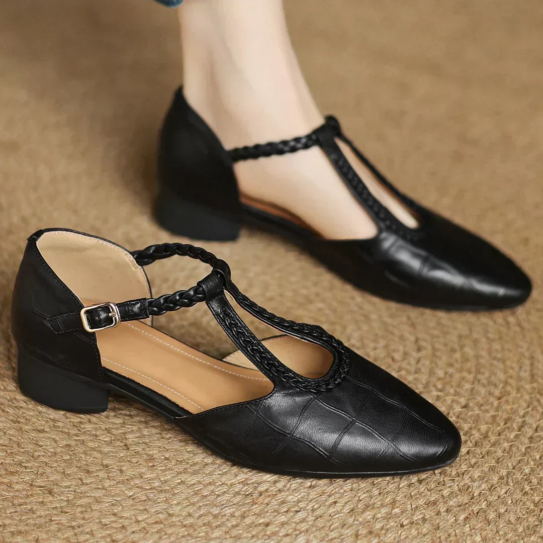 Eliana™ | Elegant Leather Sandal