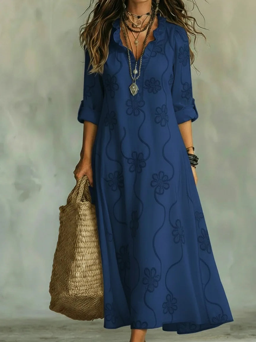 Sienna™ | Tummy-Hiding Floral Summer Dress