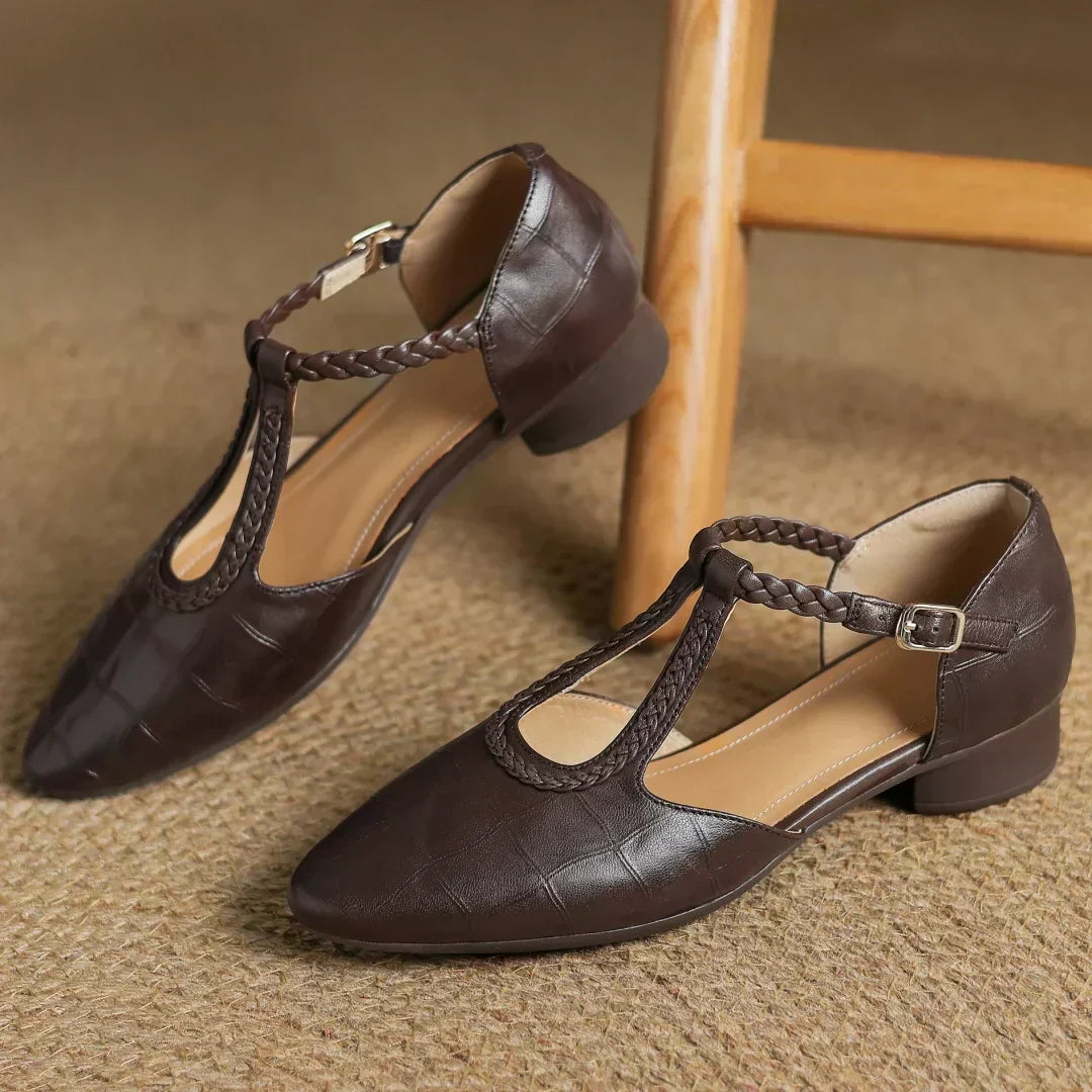 Eliana™ | Elegant Leather Sandal