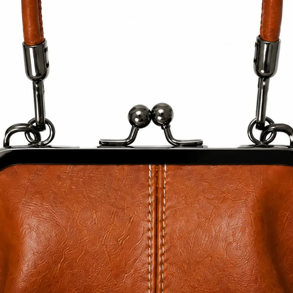 Marenza – Vintage Crossbody Bag with Top Handle