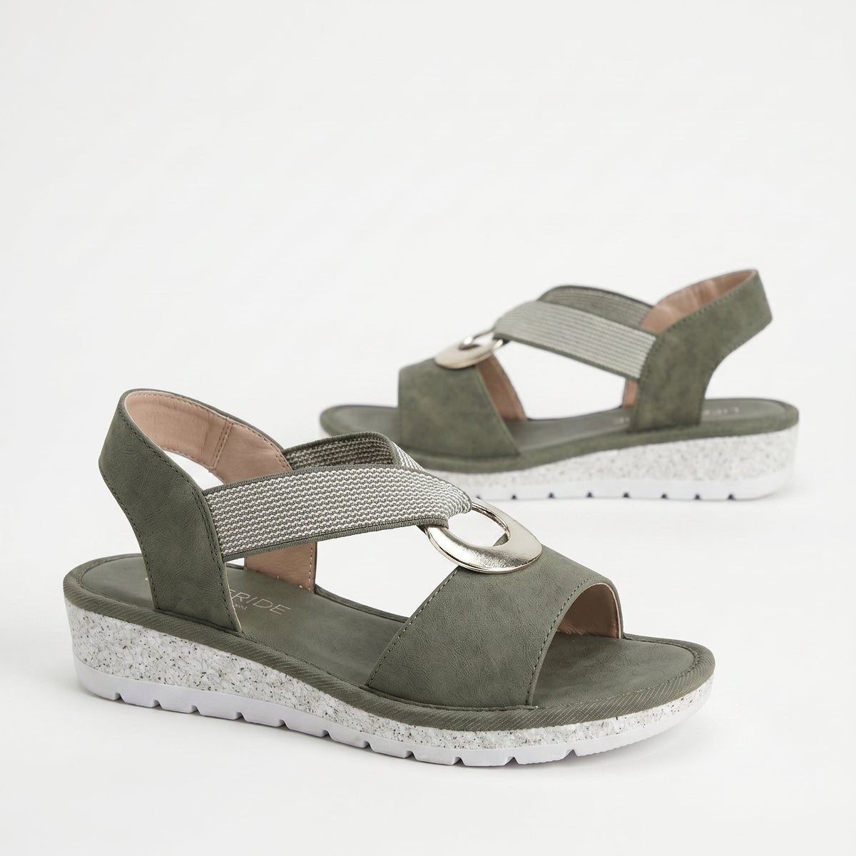 Gabriela | Textured Comfort Sandals
