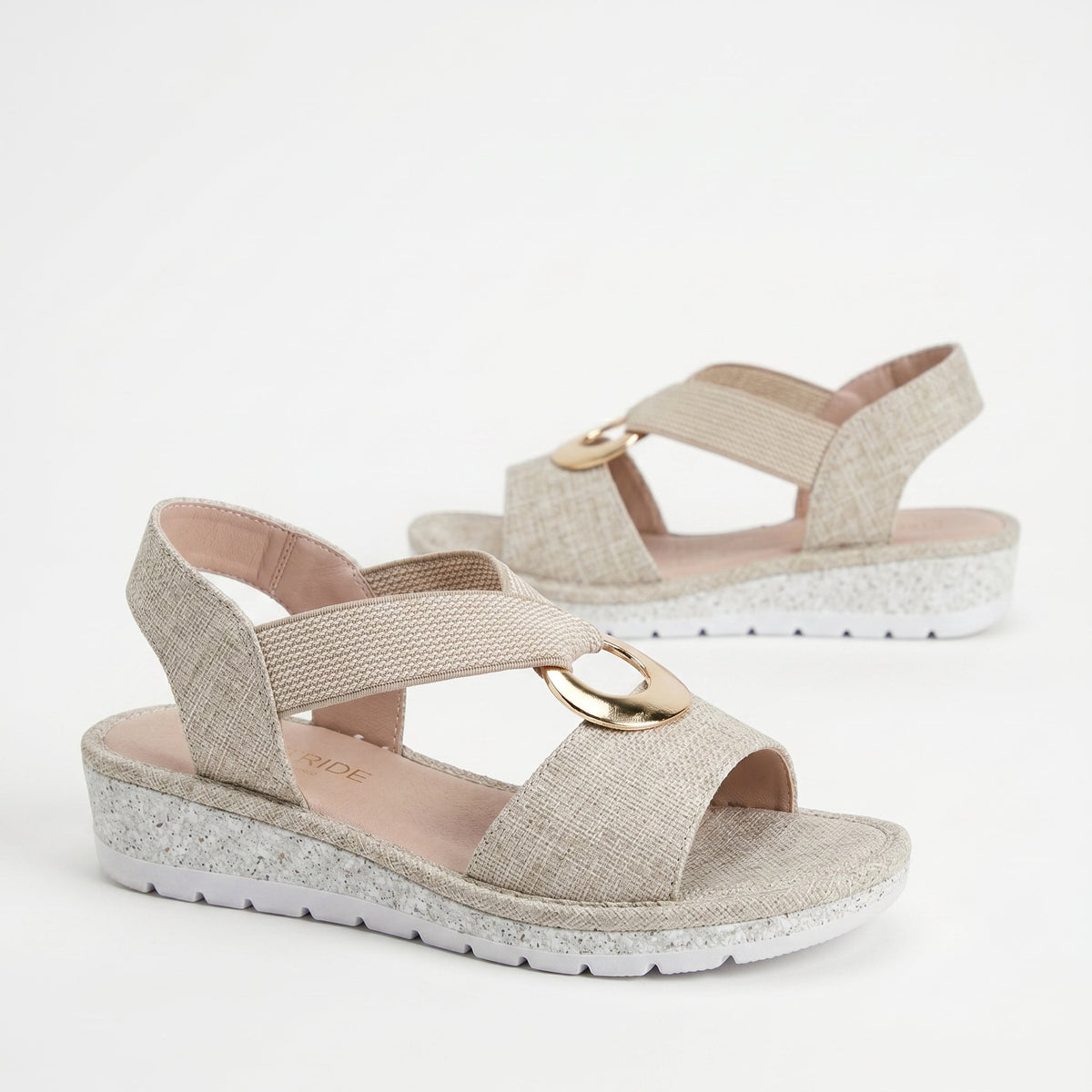 Gabriela | Textured Comfort Sandals