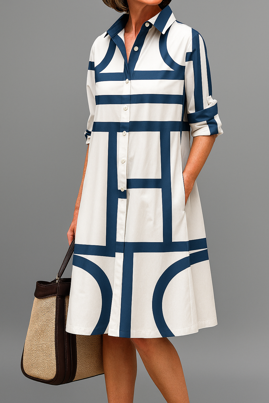 Siena | Refined And Elegant Midi Dress