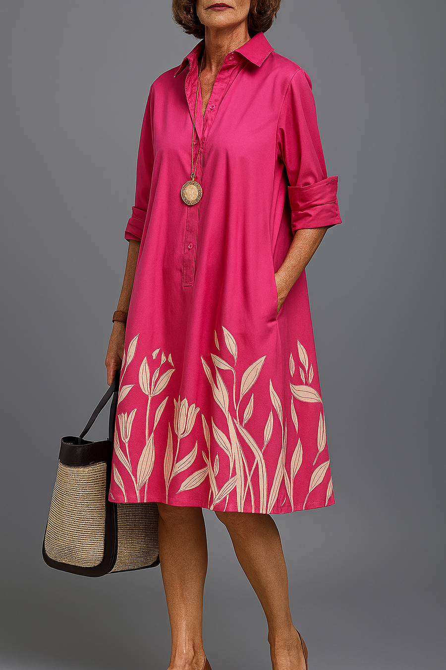 Grace | Refined And Elegant Midi Dress