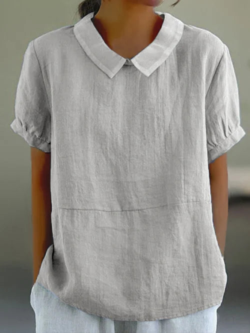 Amalie | Relaxed Cotton Shirt